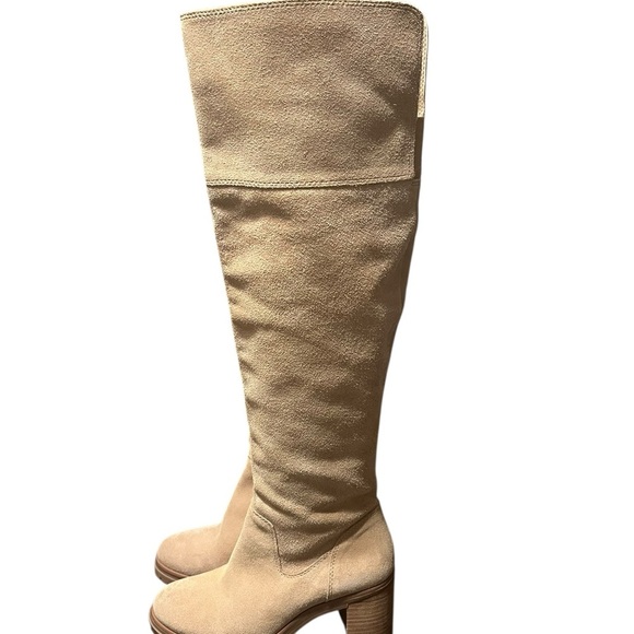 Vince Camuto Tan Over-the-Knee Boots Size 7.5 New in Box - Picture 3 of 5
